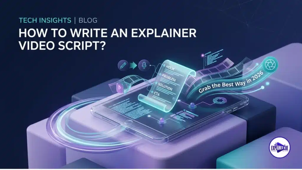 Expert team helping companies write explainer video script